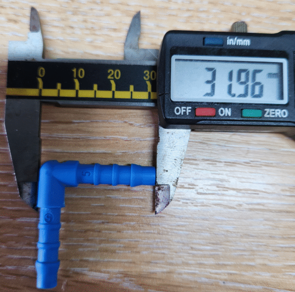 Plastic 90 Degree Bend - Image 2